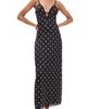 Runaway the Label Runaway the Label Emily Lace Trim Camisole Midi Dress Black/White Polka - 1