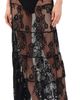 Runaway the Label Runaway the Label Enola Tiered Lace Maxi Skirt Black - 1