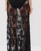 Runaway the Label Runaway the Label Enola Tiered Lace Maxi Skirt Black - 3