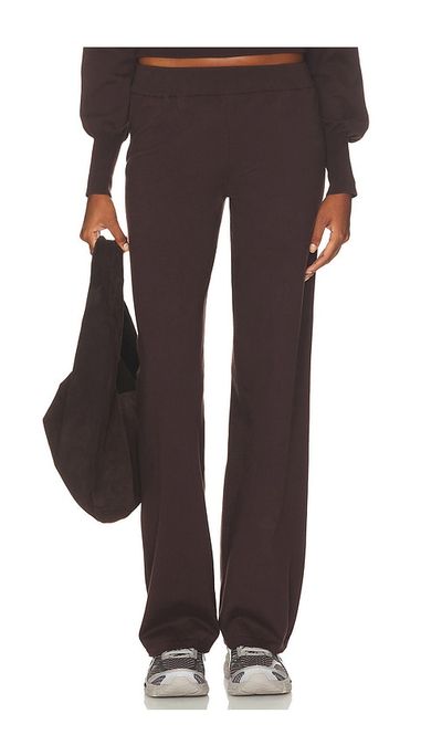 Runaway The Label Runaway The Label Heather Wide Leg Knit Pant