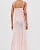 Runaway the Label Runaway the Label Illiana Sequin Bodysuit Maxi Dress Rose - 3