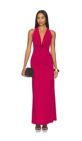 Runaway The Label Runaway The Label Ivy Cowl Racerback Maxi Dress