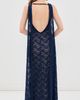 Runaway the Label Runaway the Label Janie Boat Neck Maxi Dress NAVY - 3