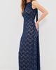 Runaway the Label Runaway the Label Janie Boat Neck Maxi Dress NAVY - 5