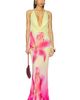 Runaway The Label Runaway The Label Juliana Cowl High Slit Maxi Dress - 1