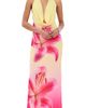 Runaway the Label Runaway the Label Juliana Cowl High Slit Maxi Dress Pink Lily - 1