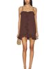 Runaway The Label Runaway The Label Kristia Flounce Ruffle Mini Dress - 1