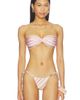 Runaway The Label Runaway The Label Lagos Twist Bandeau Bikini Top - 1