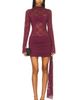 Runaway The Label Runaway The Label Larna Lace Long Sleeve Mini Dress - 1
