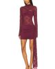 Runaway The Label Runaway The Label Larna Lace Long Sleeve Mini Dress - 2