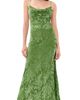 Runaway the Label Runaway the Label Lyssa Cowl Cross Back Maxi Dress Palm - 1