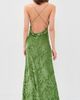 Runaway the Label Runaway the Label Lyssa Cowl Cross Back Maxi Dress Palm - 3