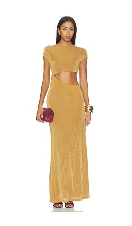 Runaway The Label Runaway The Label Mayla Boat Neck Maxi Dress
