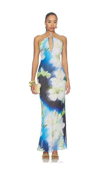 Runaway The Label Runaway The Label Mirae Cross Front Maxi Dress