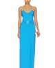 Runaway The Label Runaway The Label Nina Ruched Halter Maxi Dress - 1