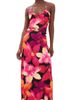 Runaway the Label Runaway the Label Nina Ruched Halter Maxi Dress Skye Black - 1