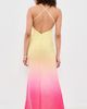 Runaway the Label Runaway the Label Niyah Maxi Dress Pink/Lemon Ombre - 3