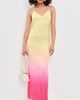 Runaway the Label Runaway the Label Niyah Maxi Dress Pink/Lemon Ombre - 5
