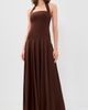Runaway the Label Runaway the Label Odina Maxi Dress Chocolate - 2