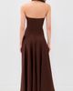 Runaway the Label Runaway the Label Odina Maxi Dress Chocolate - 3