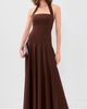 Runaway the Label Runaway the Label Odina Maxi Dress Chocolate - 5