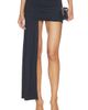 Runaway The Label Runaway The Label Opaline Low Rise Ruched Mini Skirt - 1