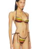 Runaway The Label Runaway The Label Palma Halter Ruched Bikini Top - 2