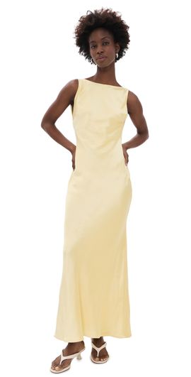 Runaway the Label Runaway the Label Raelyn Maxi Dress Lemon