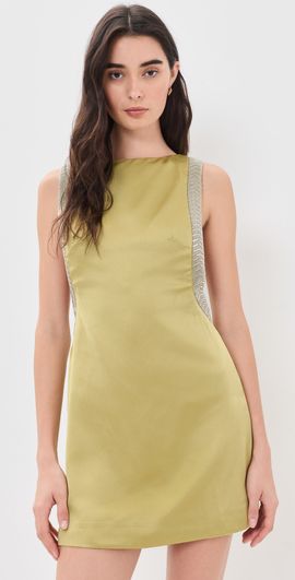 Runaway the Label Runaway the Label Remy Racerback Mini Dress Pear