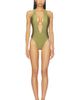 Runaway The Label Runaway The Label Sicily Deep-v One Piece Swimsuit - 1