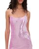 Runaway the Label Runaway the Label Sindy Sequin Mini Dress Musk - 1