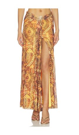 Runaway The Label Runaway The Label Skylar Ruched Maxi Skirt
