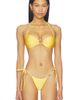 Runaway The Label Runaway The Label Tiago Halter Ruched Bikini Top - 1