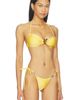 Runaway The Label Runaway The Label Tiago Halter Ruched Bikini Top - 2