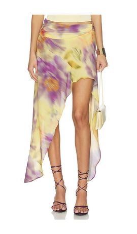 Runaway The Label Runaway The Label Tulia Flounce Midi Skirt
