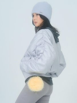 runningHIGH FUR POUCH [YELLOW]