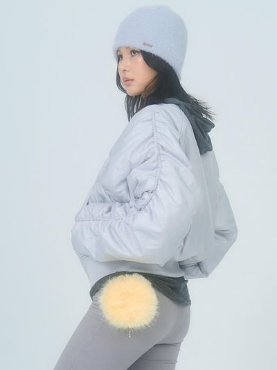 runningHIGH FUR POUCH [YELLOW]