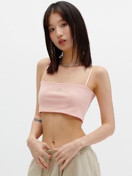 runningHIGH LOGO EMBROIDERY TUBE TOP
