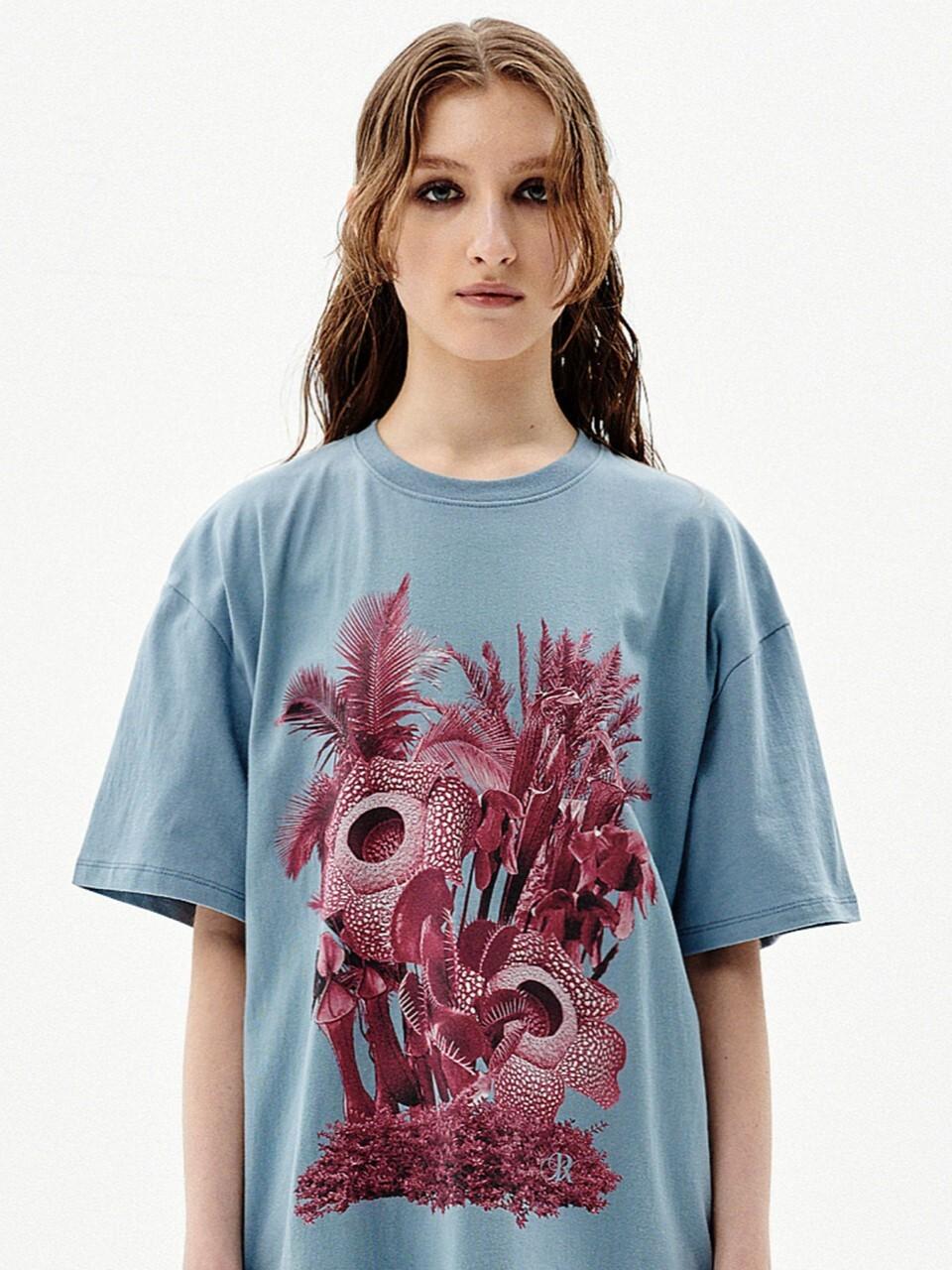 runningHIGH PLANT H/S TEE [SKY BLUE]