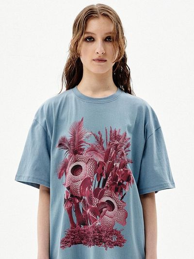 runningHIGH PLANT H/S TEE [SKY BLUE]