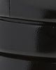 Ruslan Baginskiy Ruslan Baginskiy Belted Patent Baker Boy Cap - 2