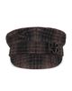 Ruslan Baginskiy Ruslan Baginskiy Check Print Baker Boy Cap - 1
