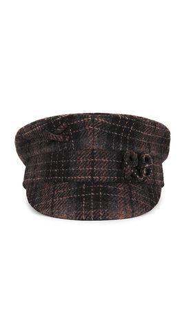Ruslan Baginskiy Ruslan Baginskiy Check Print Baker Boy Cap