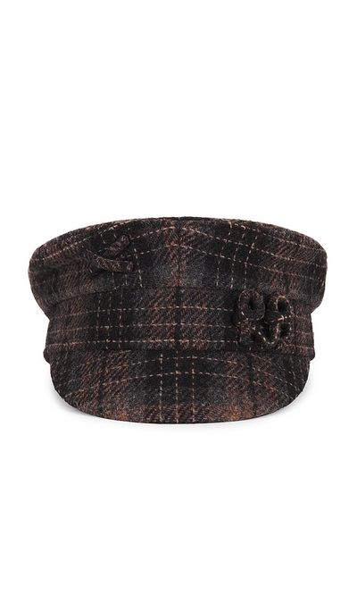 Ruslan Baginskiy Ruslan Baginskiy Check Print Baker Boy Cap