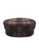 Ruslan Baginskiy Ruslan Baginskiy Check Print Baker Boy Cap - 2