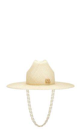 Ruslan Baginskiy Ruslan Baginskiy Double Chain Strap Cowboy Hat