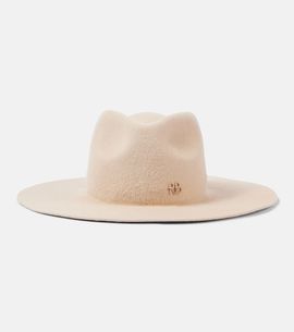 Ruslan Baginskiy Ruslan Baginskiy Embellished shearling fedora