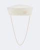Ruslan Baginskiy Ruslan Baginskiy Faux-pearl straw hat - 1