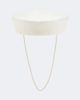 Ruslan Baginskiy Ruslan Baginskiy Faux-pearl straw hat - 4