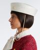 Ruslan Baginskiy Ruslan Baginskiy Faux-pearl straw hat - 5